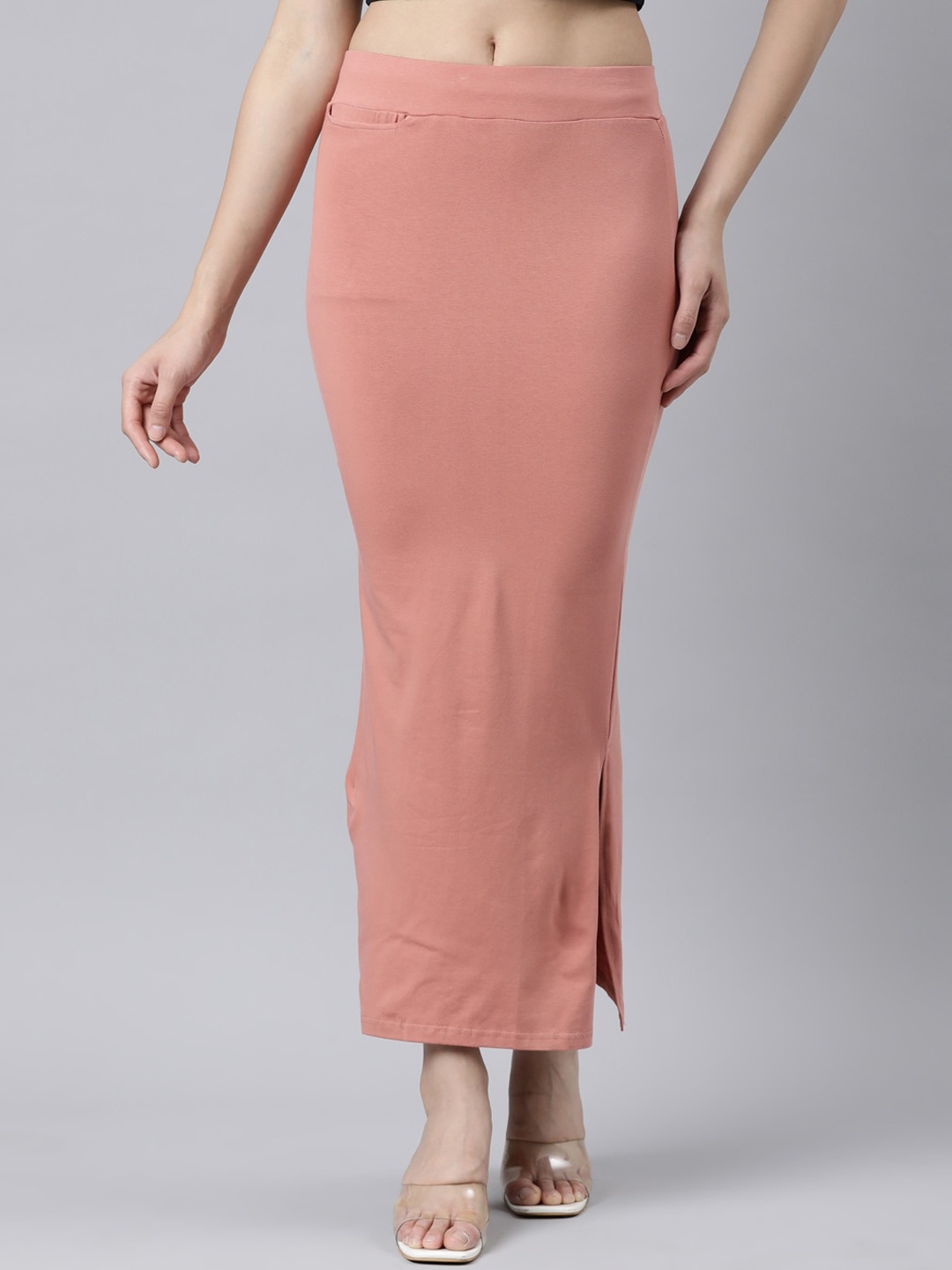 

GOLDSTROMS Stretchable Saree Shapewear, Pink