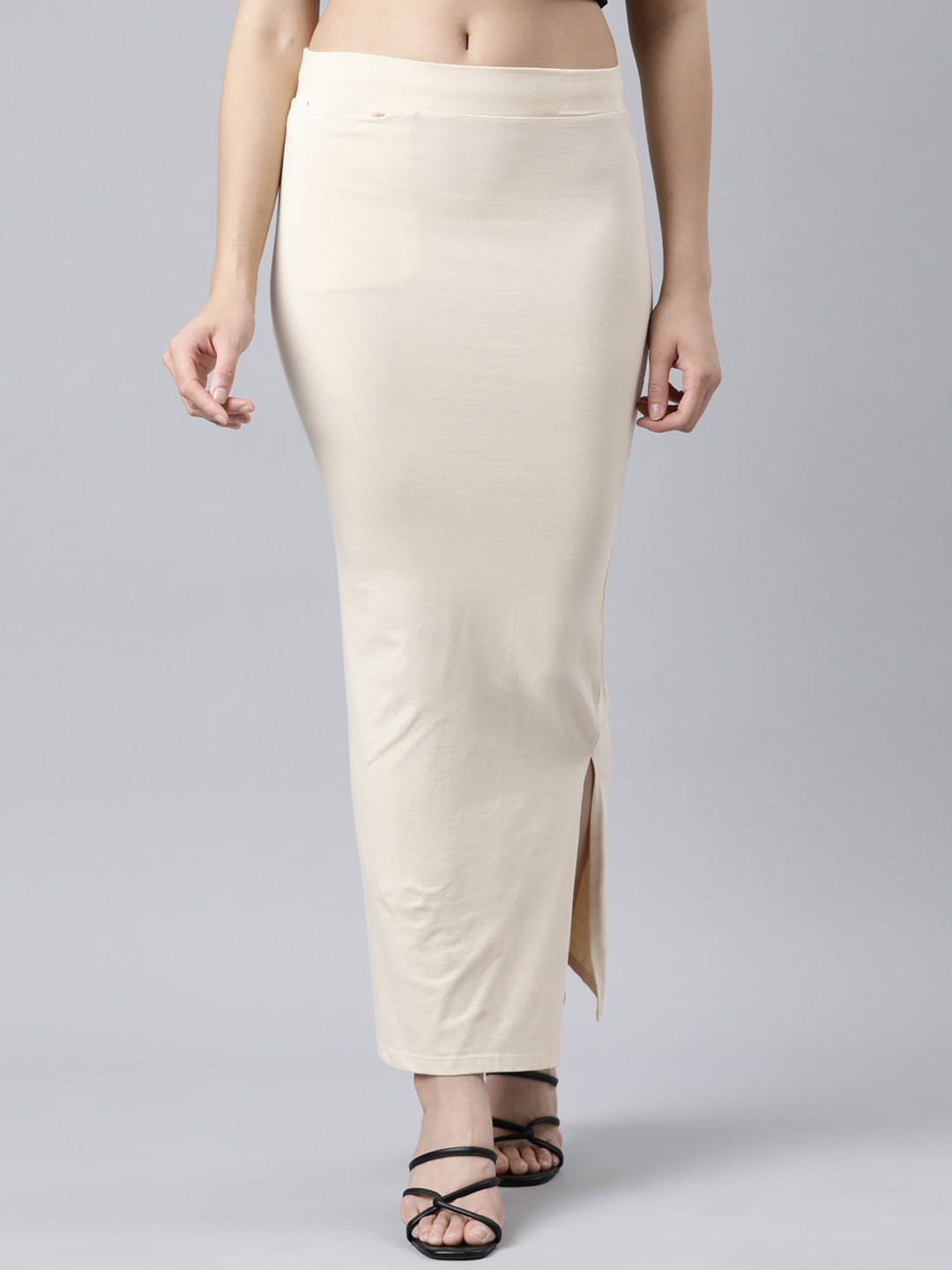 

GOLDSTROMS Stretchable Saree Shapewear, Beige