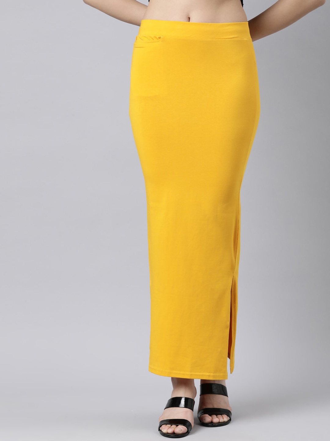 

GOLDSTROMS Stretchable Saree Shapewear, Mustard