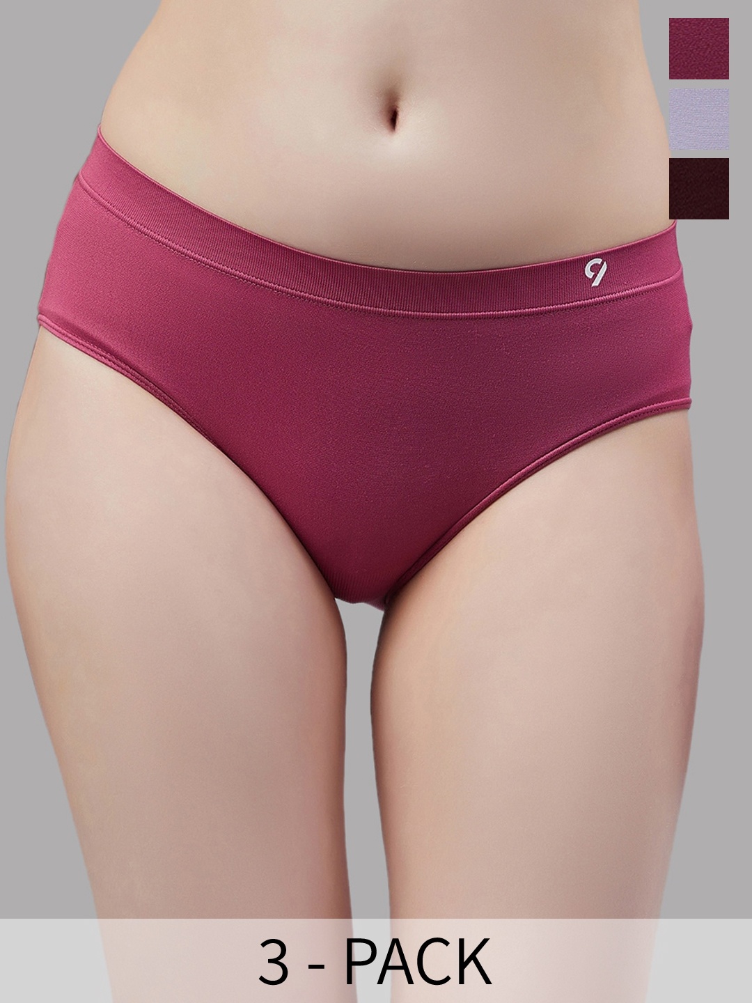 

C9 AIRWEAR Pack Of 3 Assorted Seamless Hipster Briefs