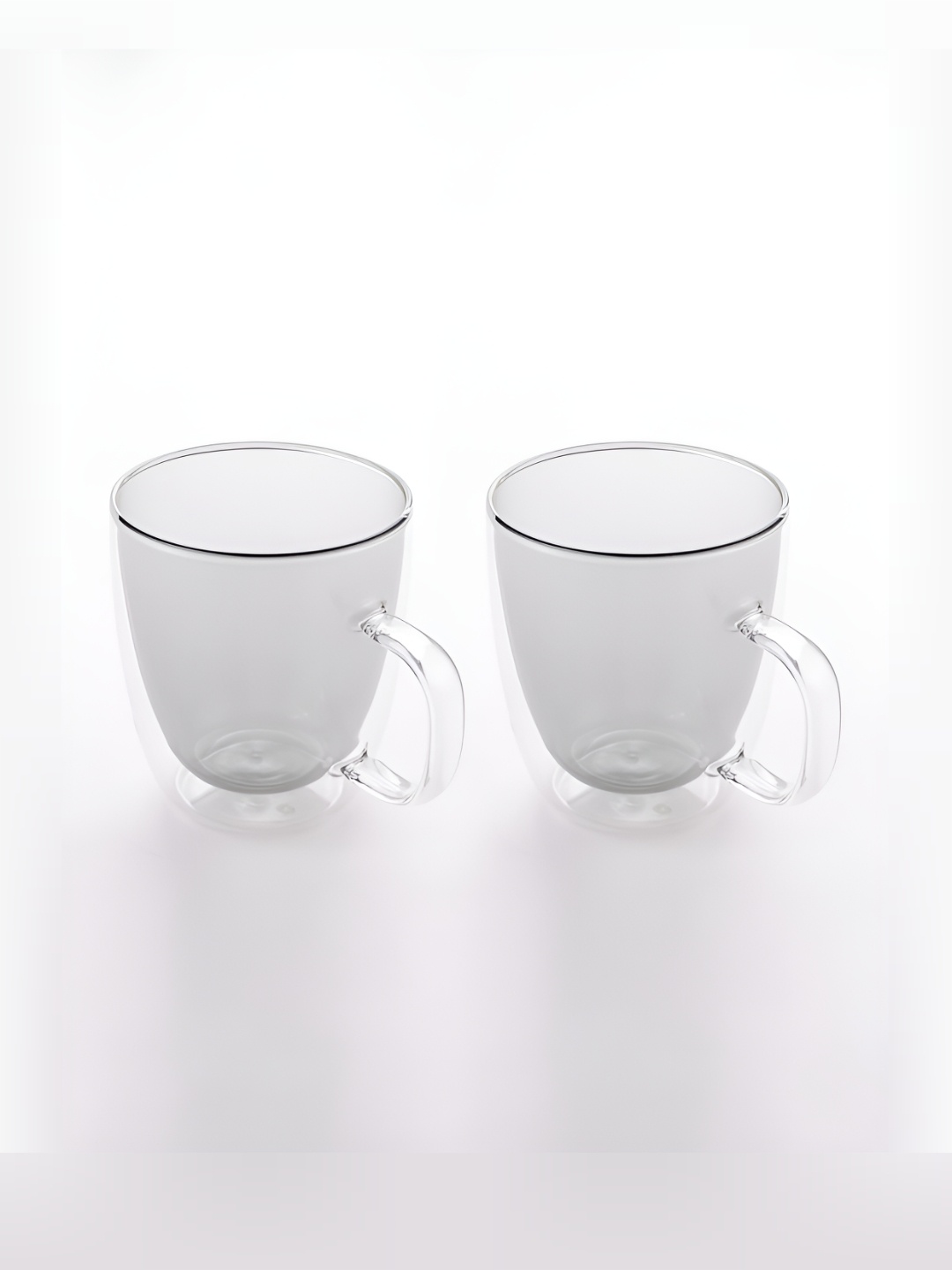 

The Better Home Grey 2 Pcs Glass Cups 400ml