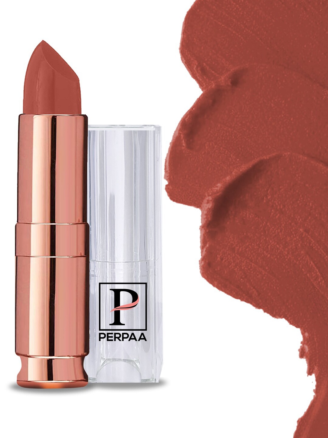 

PERPAA Antique Velvet Matte Lipstick with Shea Butter & Vitamin E - Caramel 62, Brown