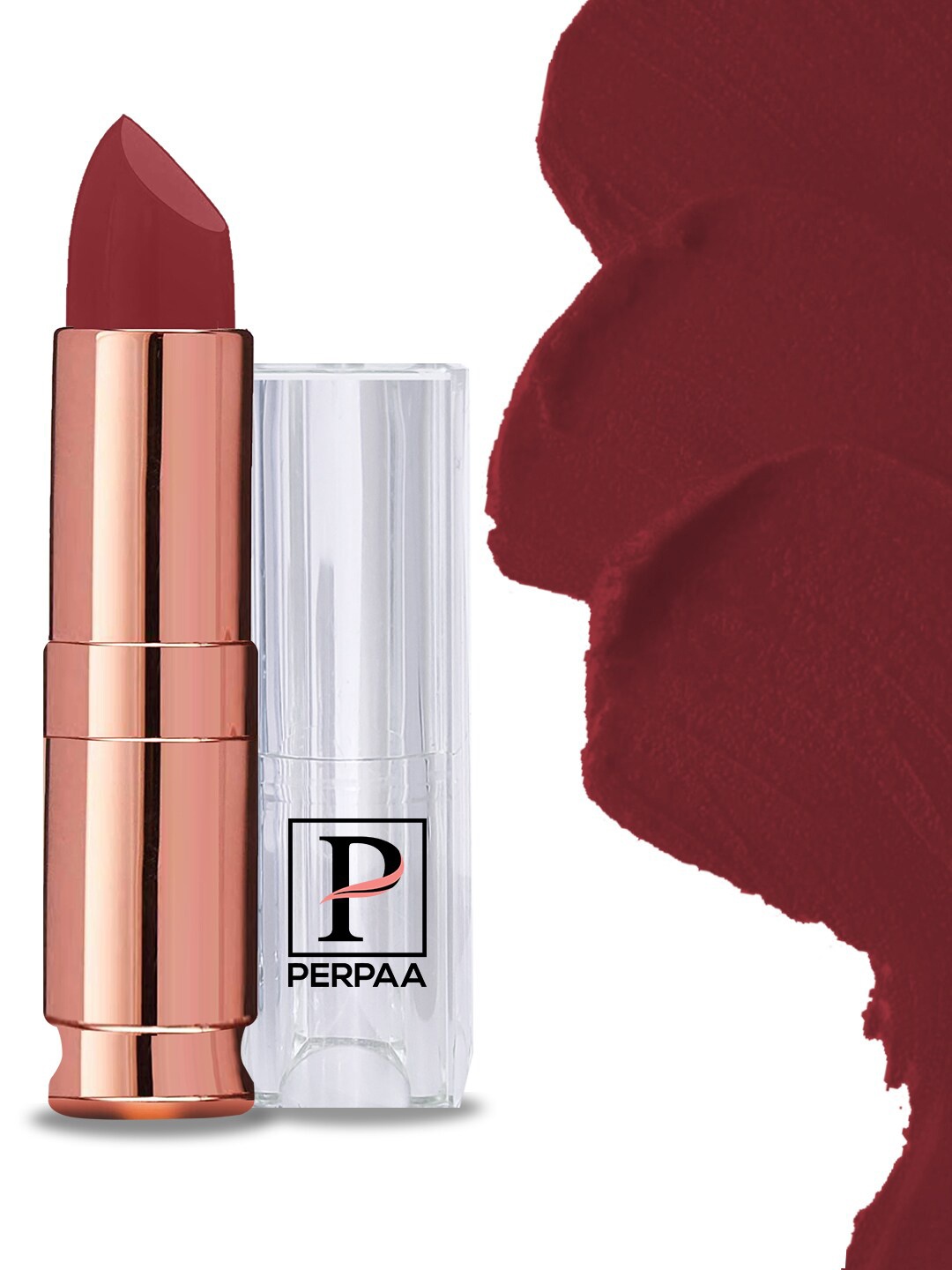

PERPAA Antique Velvet Matte Lipstick with Shea Butter & Vitamin E - Dusky Maroon 96