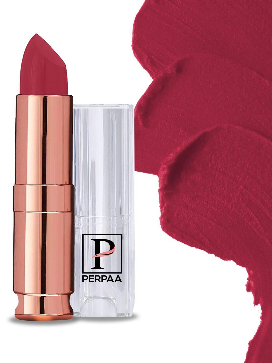 

PERPAA Antique Velvet Matte Lipstick with Shea Butter & Vitamin E - Candy Pink 87