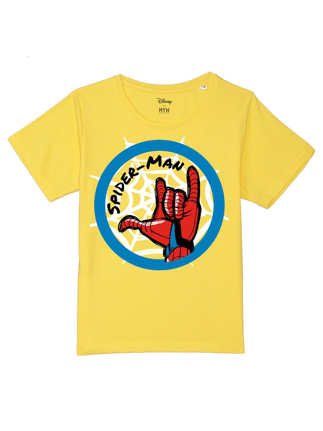 

Wear Your Mind Boys Printed T-shirt, Yellow