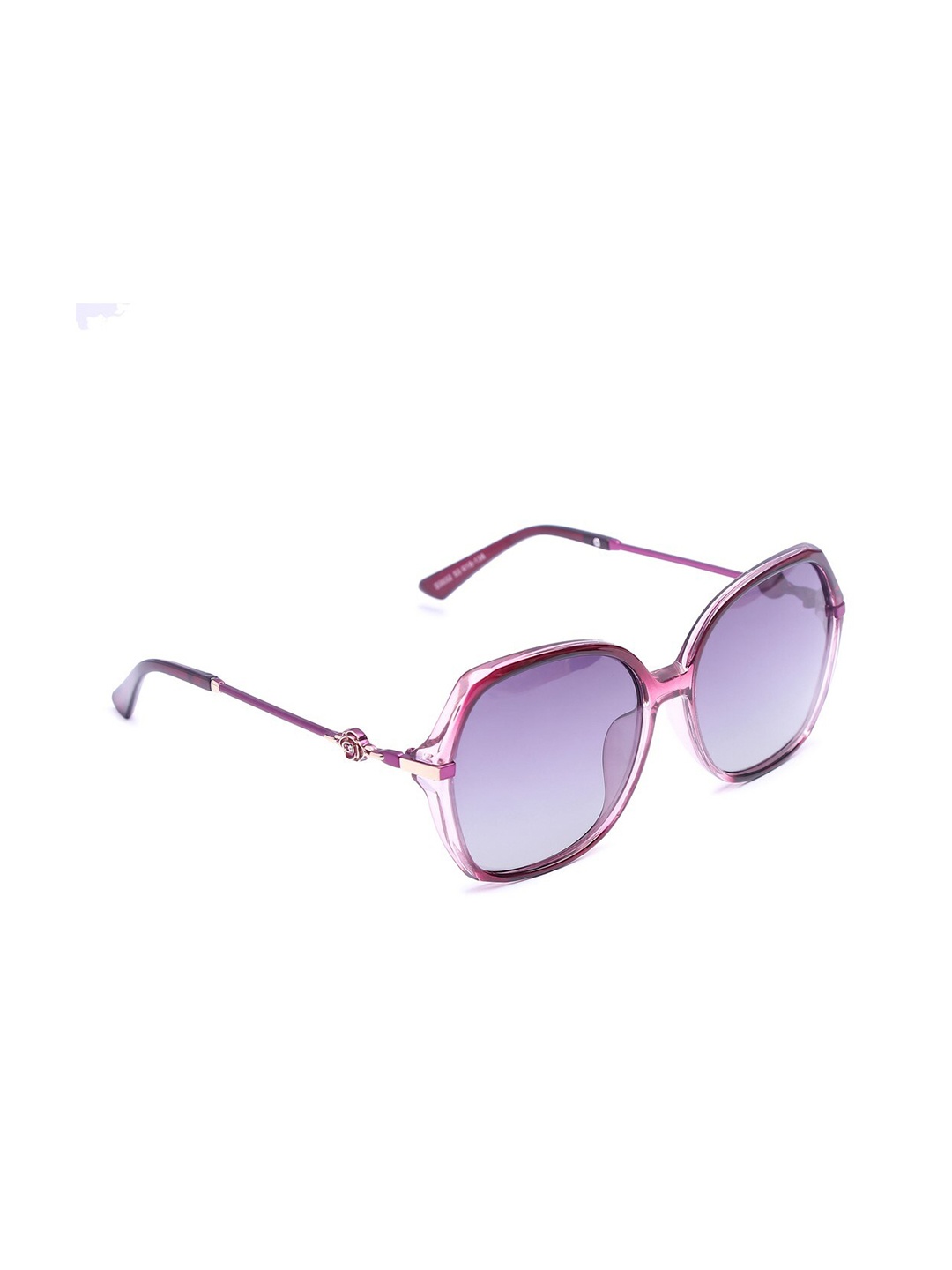 

HASHTAG EYEWEAR Women Square Sunglasses with Polarised and UV Protected Lens TT-D-3032, Purple