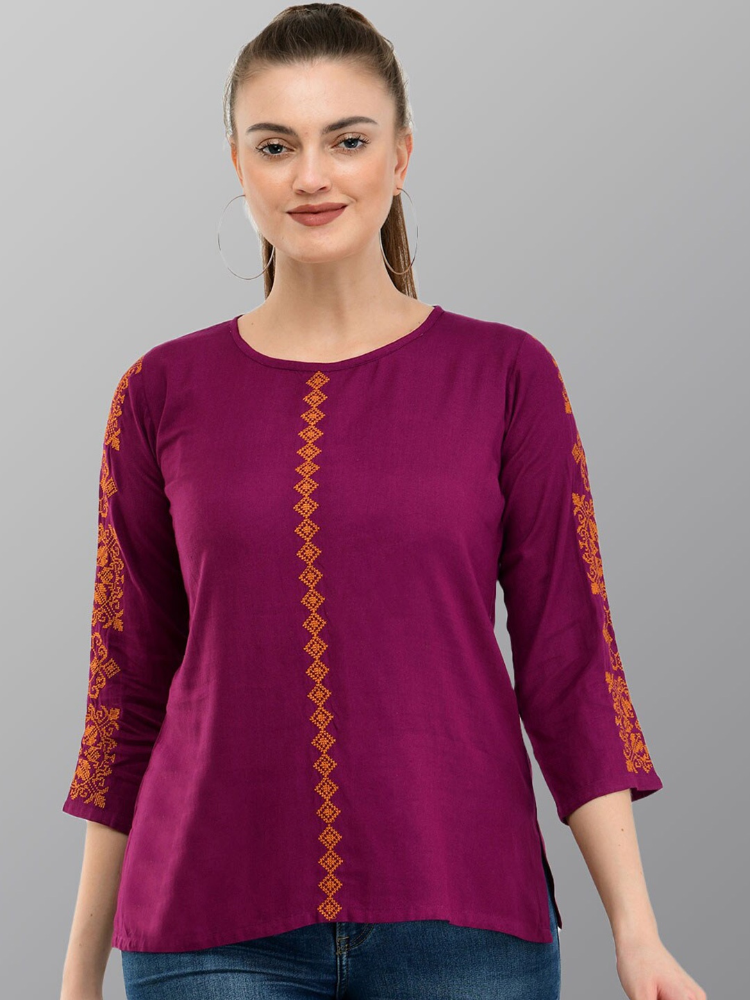 

TAARAA Top, Purple