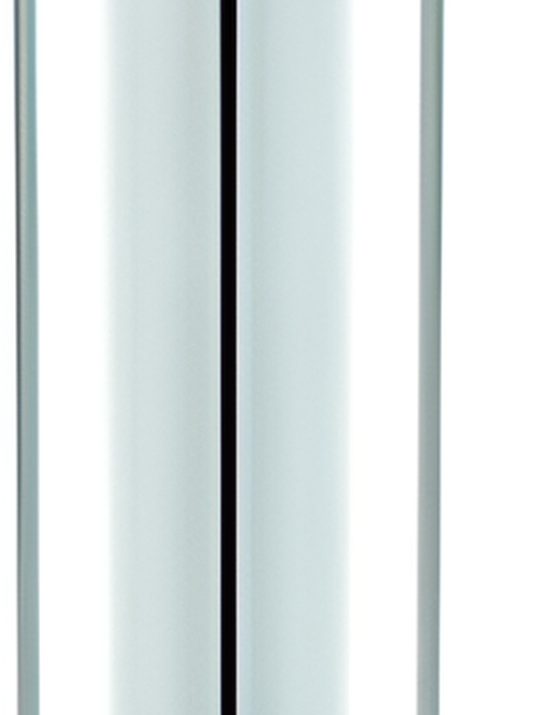

STEEPLE Silver Toned & Black Stainless Steel Water Bottle 900ml