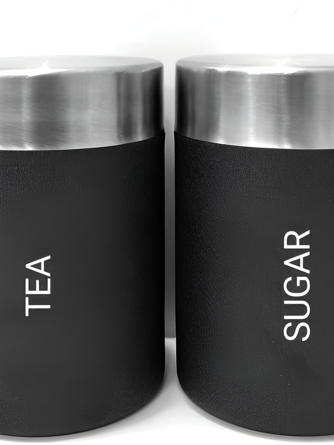 

STEEPLE Black 2 Pieces Stainless Steel Dishwasher Safe Food Containers 800ml Each
