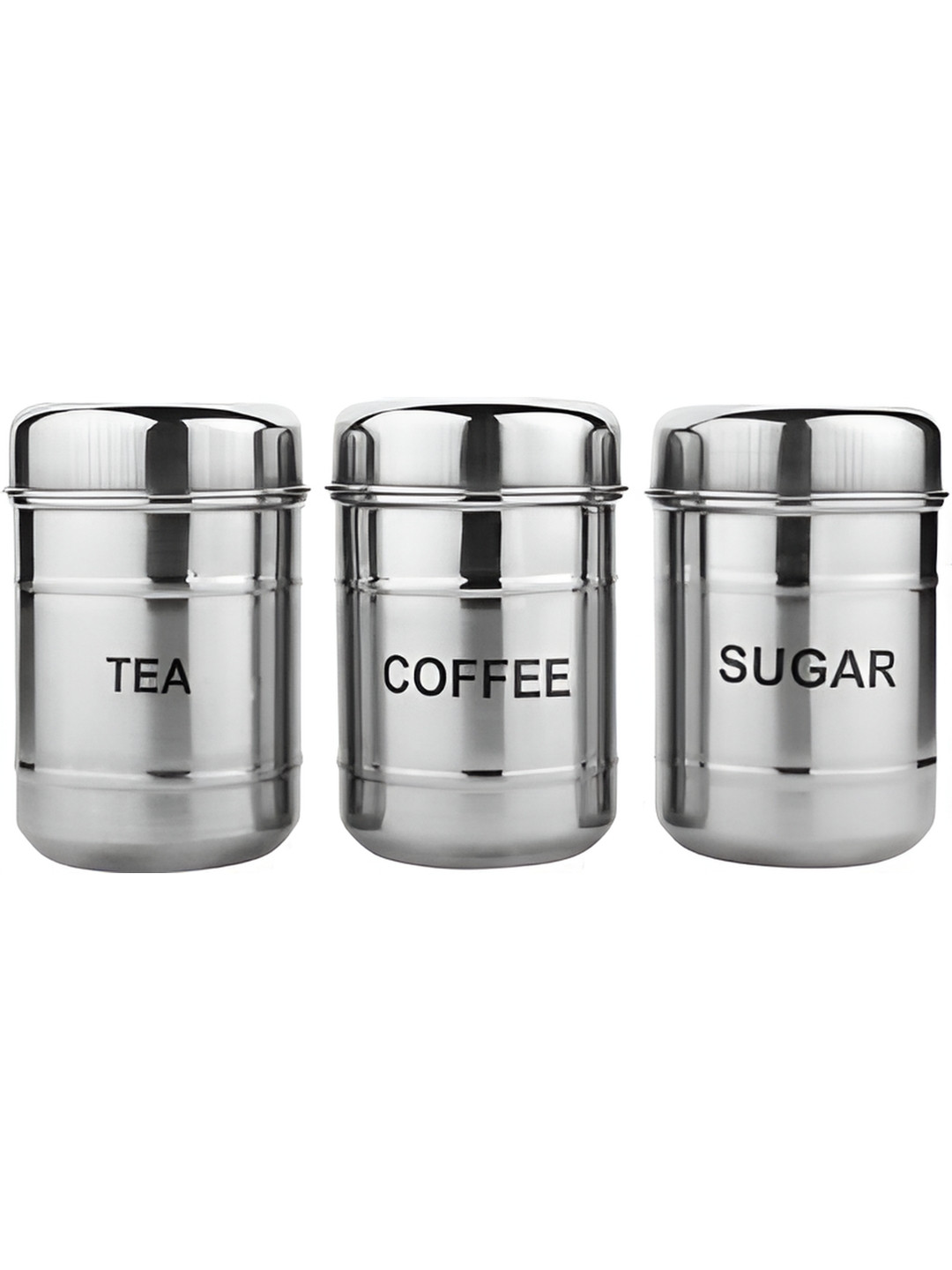

STEEPLE Silver-Toned 3 Pieces Stainless Steel Dishwasher Safe Food Container 700 ml
