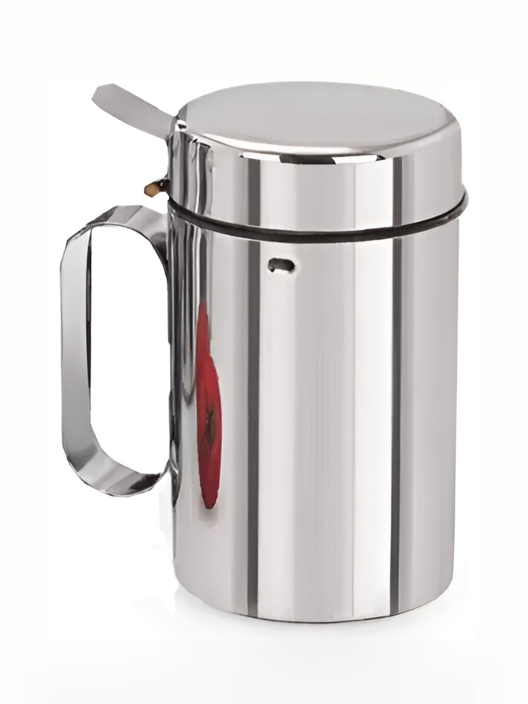 

STEEPLE Silver-Toned Stainless Steel Dishwasher Safe Oil Dispenser 1 L