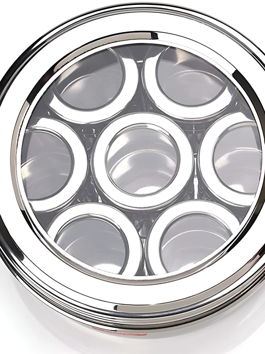 

STEEPLE Silver-Toned Stainless Steel Dishwasher Safe Food Container 1.5 L