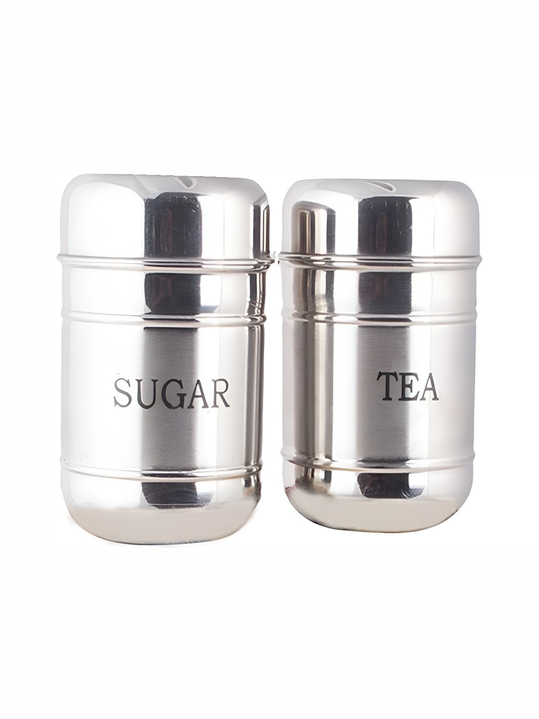 

STEEPLE 2 Pieces Steel Dishwasher Safe Food Containers 550 ml Each, Silver