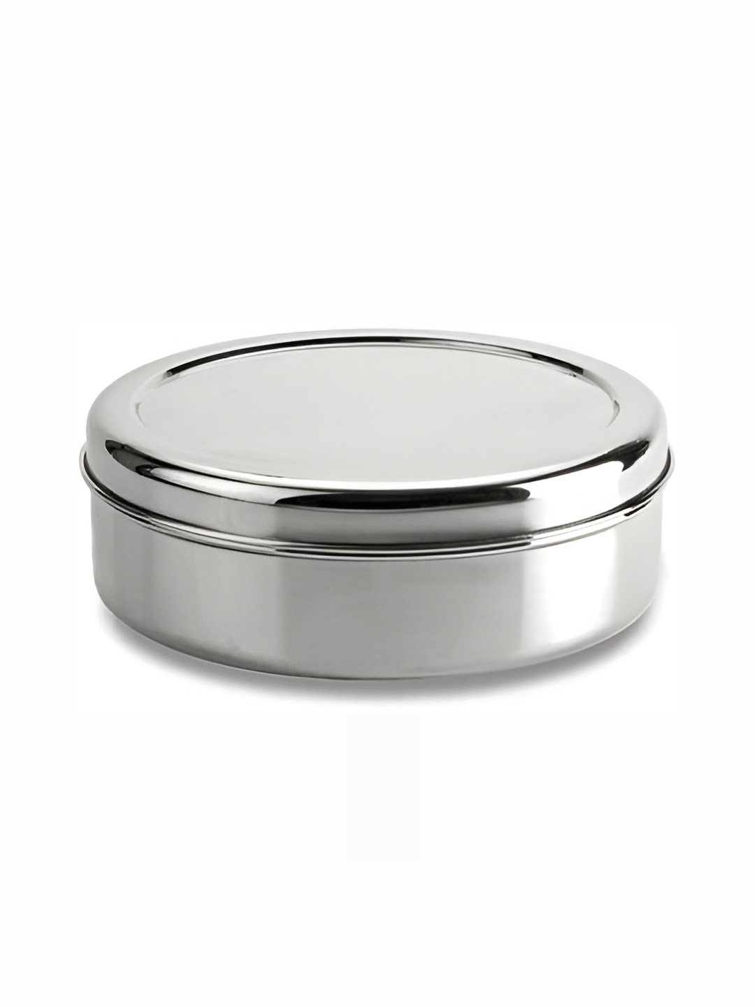 

STEEPLE Silver toned & Transparent 7 Pcs Rust Free Stainless Steel Spice Box 1.6L