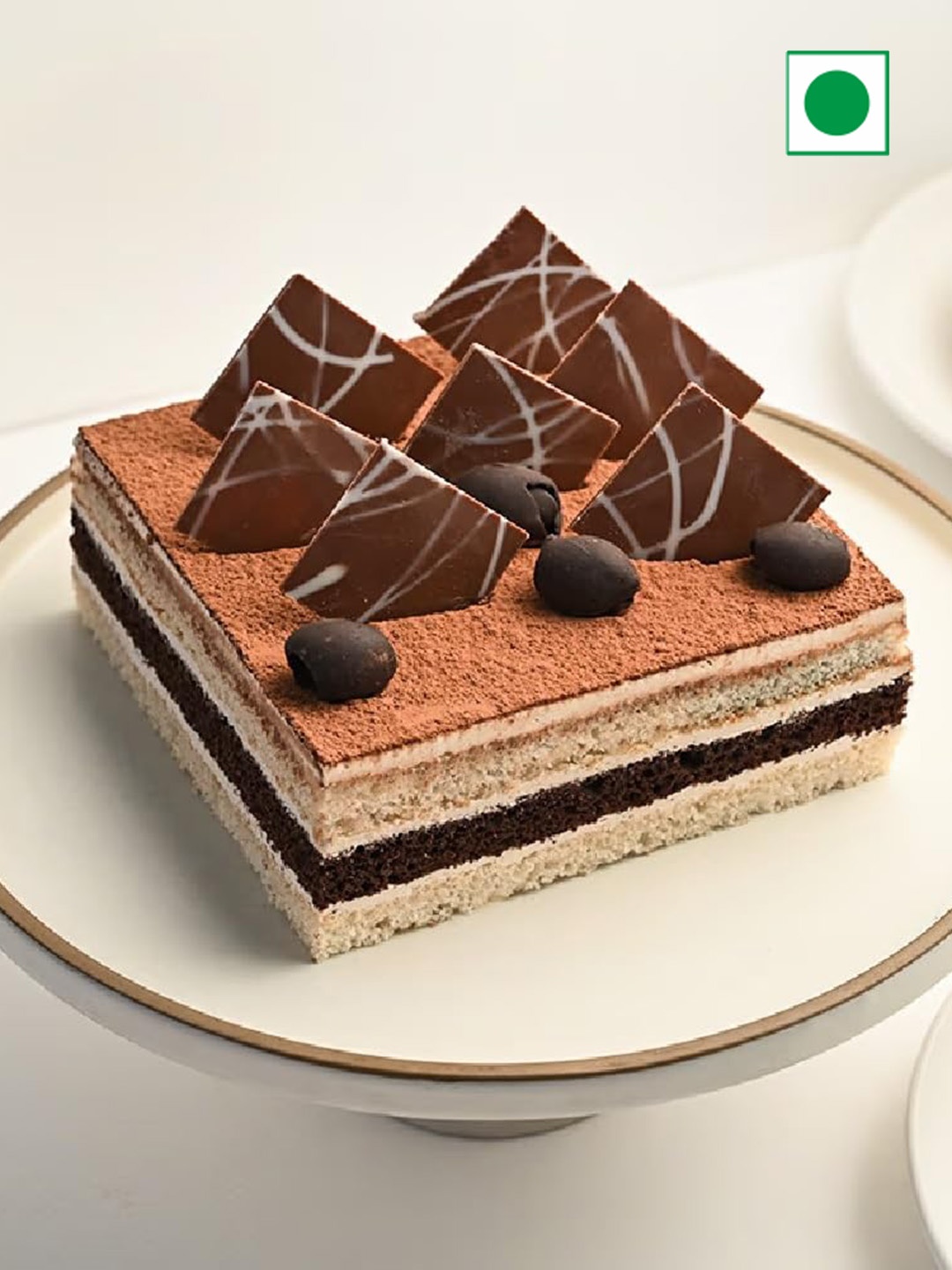 

Floweraura Coffee Flavor Eggless Round Cake- 2Kg, Brown
