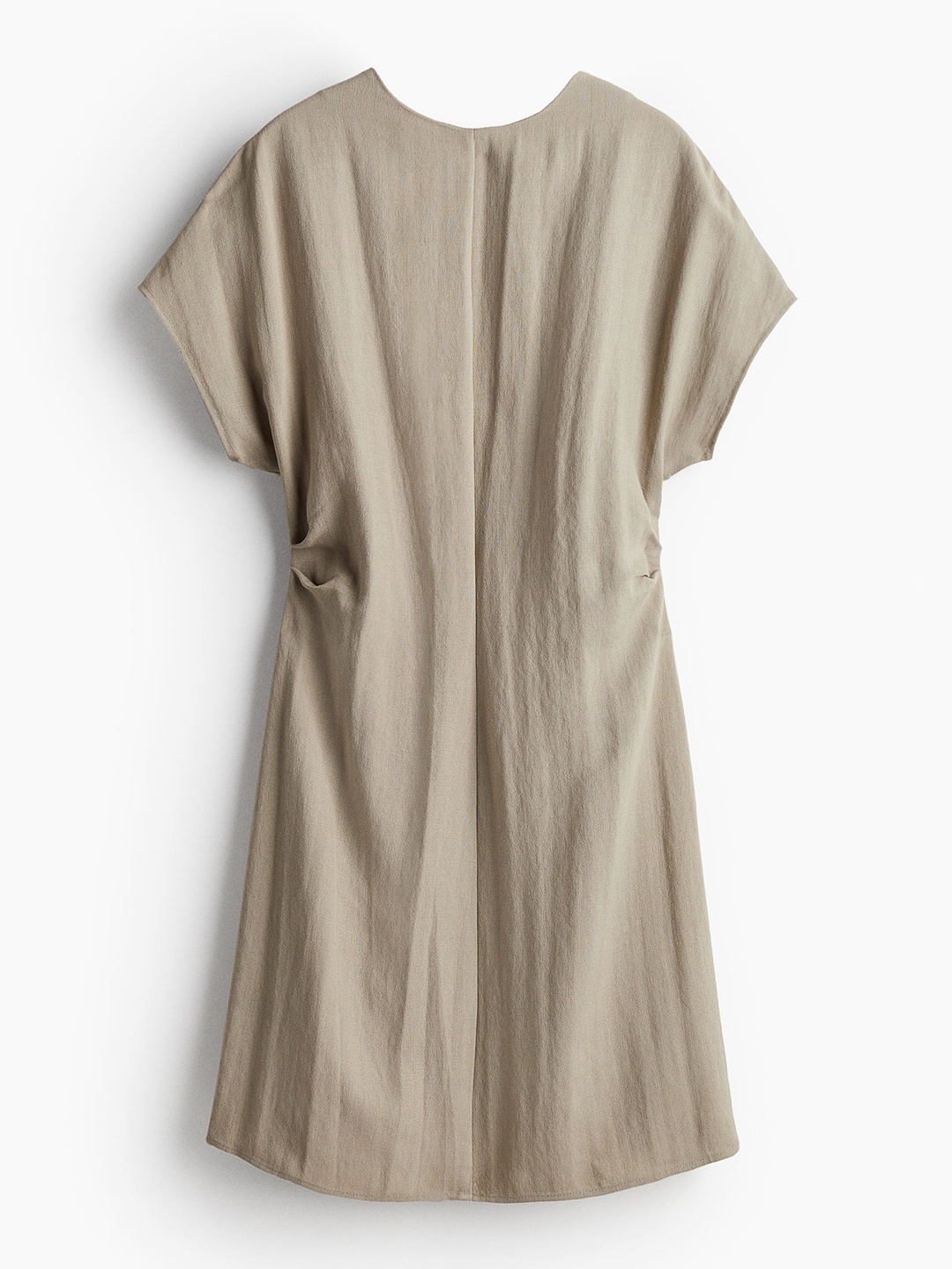 

H&M Women Tapered-Waist Dress, Beige