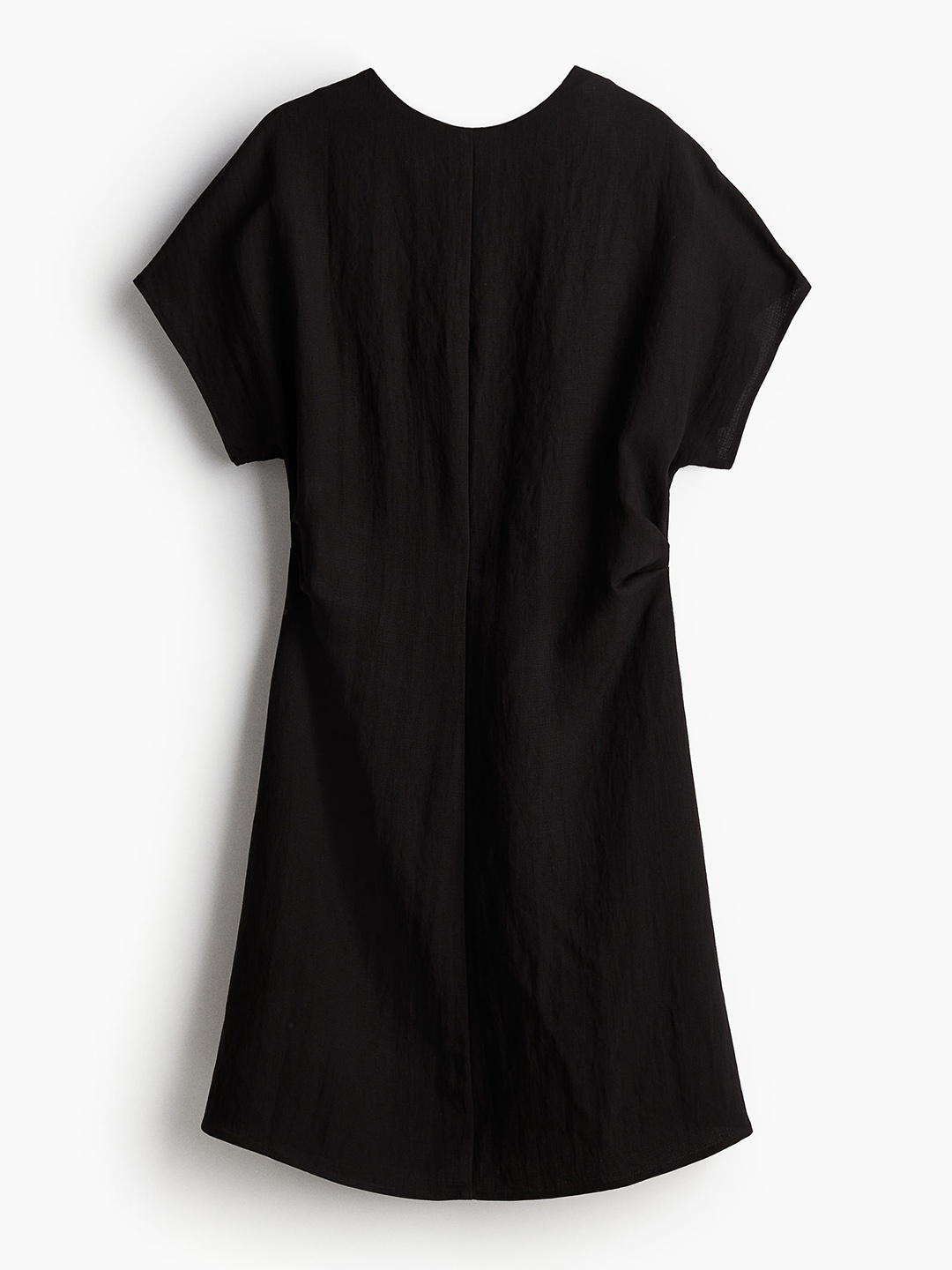 

H&M Women Tapered-Waist Dress, Black