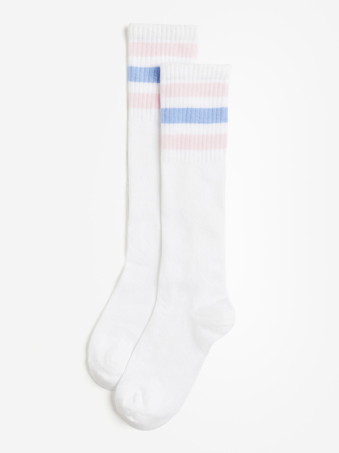 

H&M Women Knee socks, White