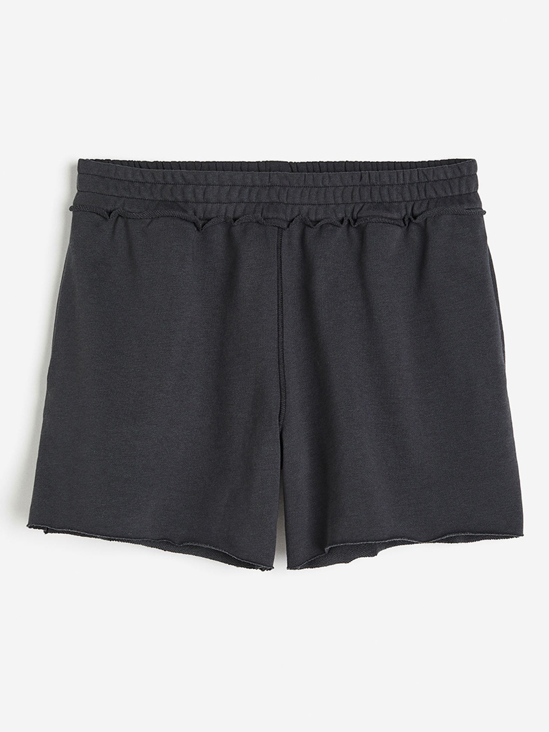 

H&M Women Pull-On Sweatshirt Shorts, Grey