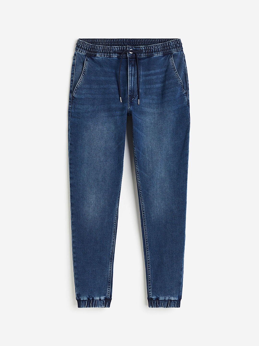 

H&M Men Hybrid Tapered Regular Joggers, Blue