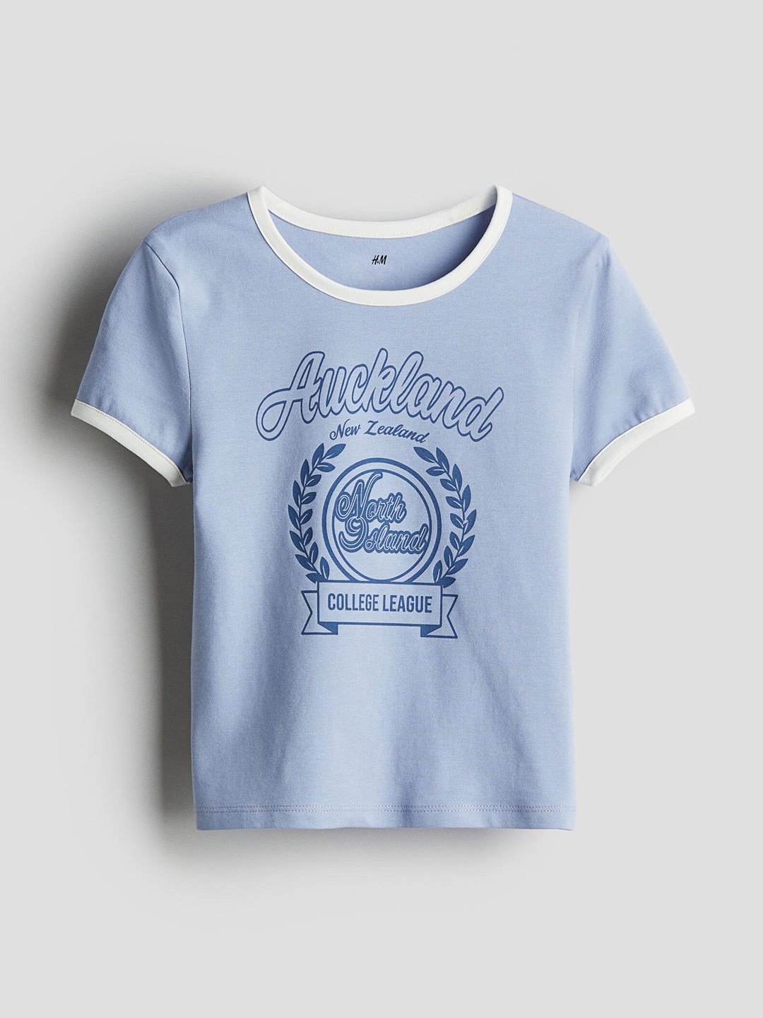 

H&M Girls Printed T-shirt, Blue