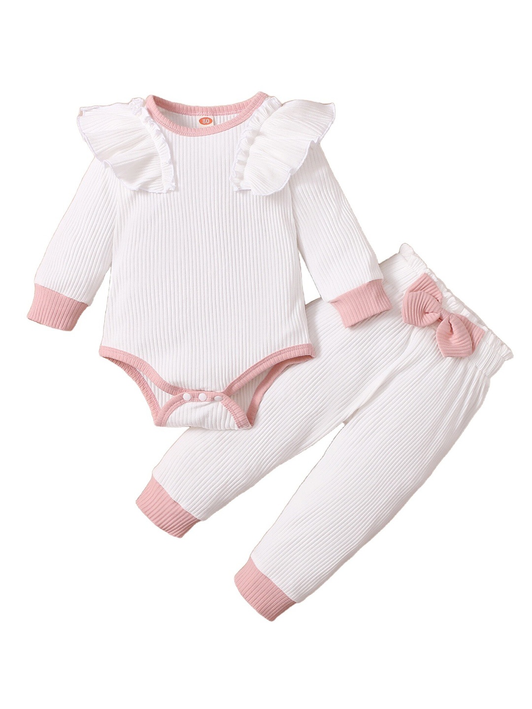 

StyleCast x Revolte Girls Top and Pyjama, White