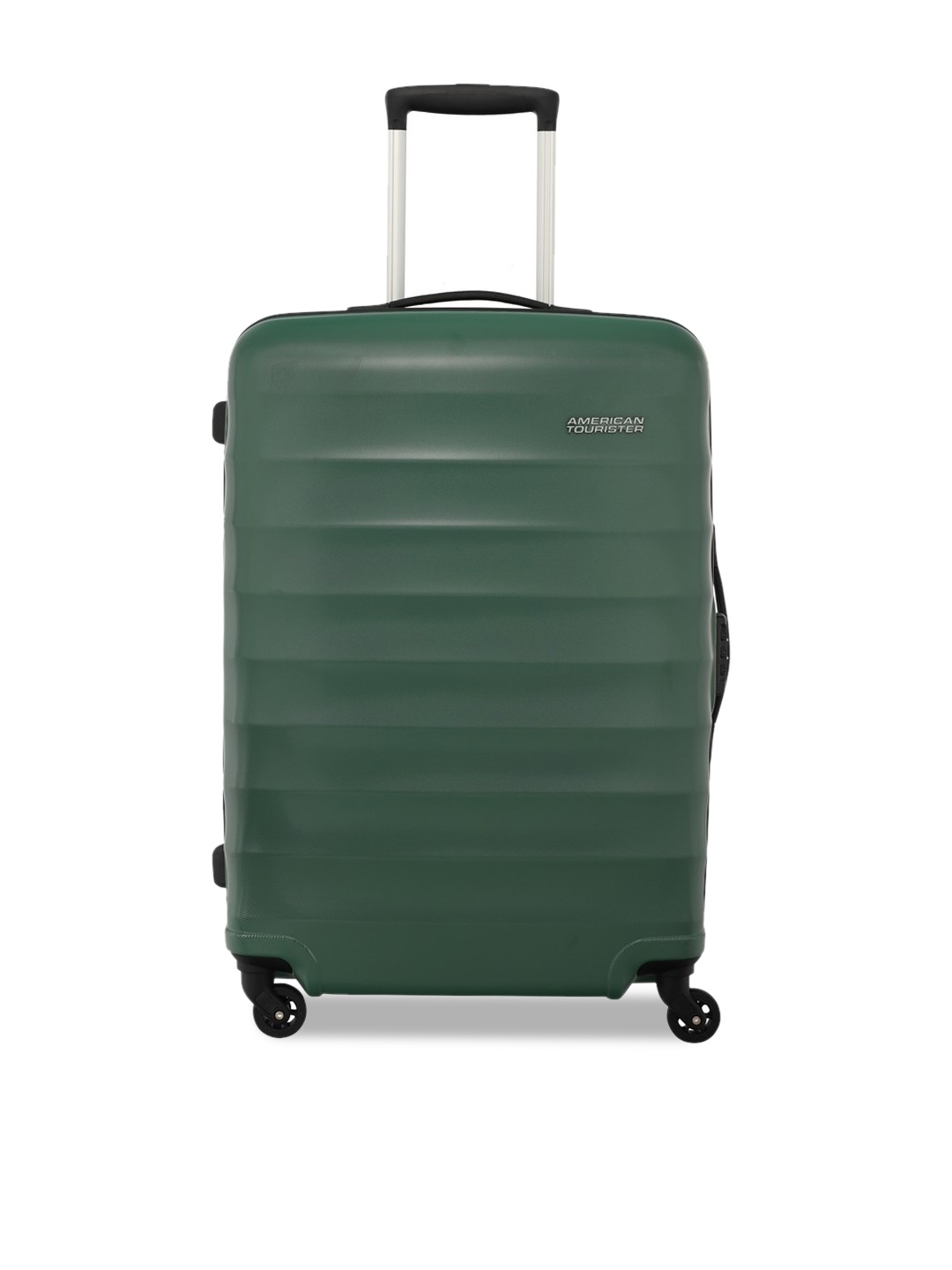 

AMERICAN TOURISTER Barcelona Textured Hard-Sided Trolley Bag, Green