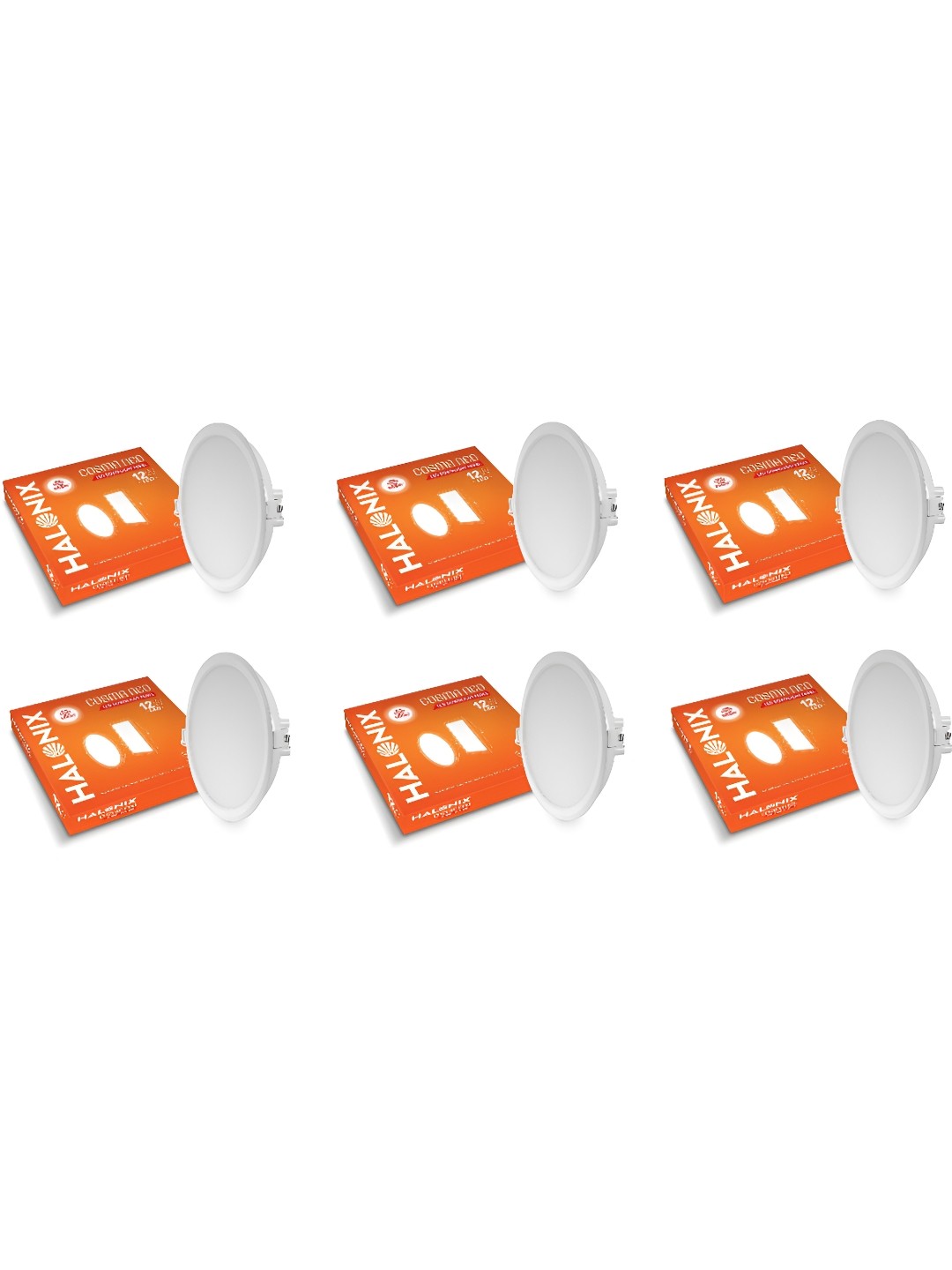 

Halonix White 6Pcs Traditional Ceiling Lamps