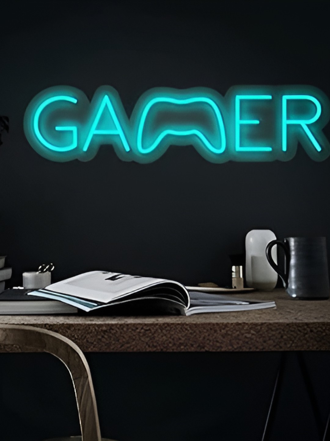 

Neon signs india Blue LED String Lights
