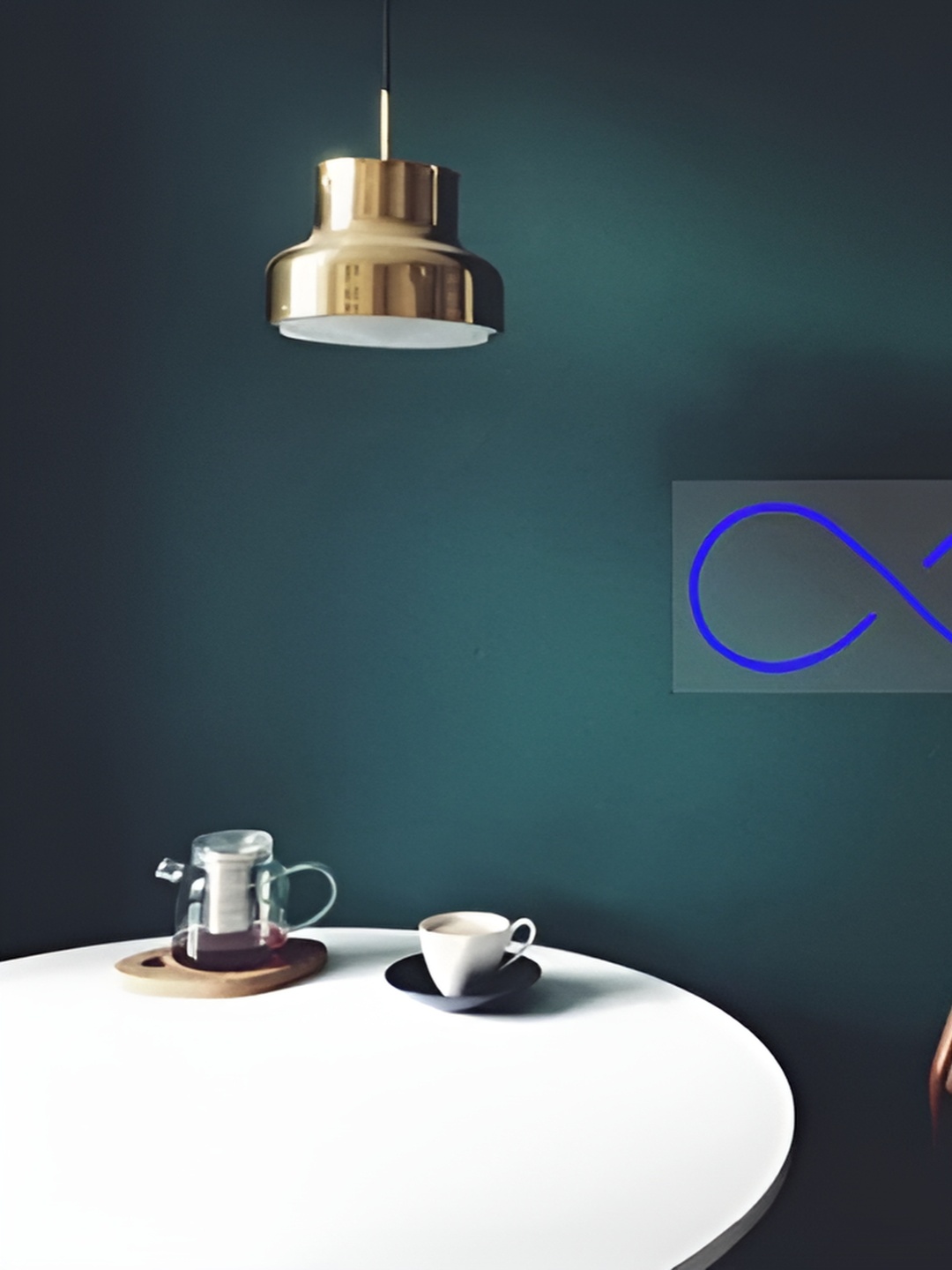 

Neon signs india Blue Infinity LED String Light