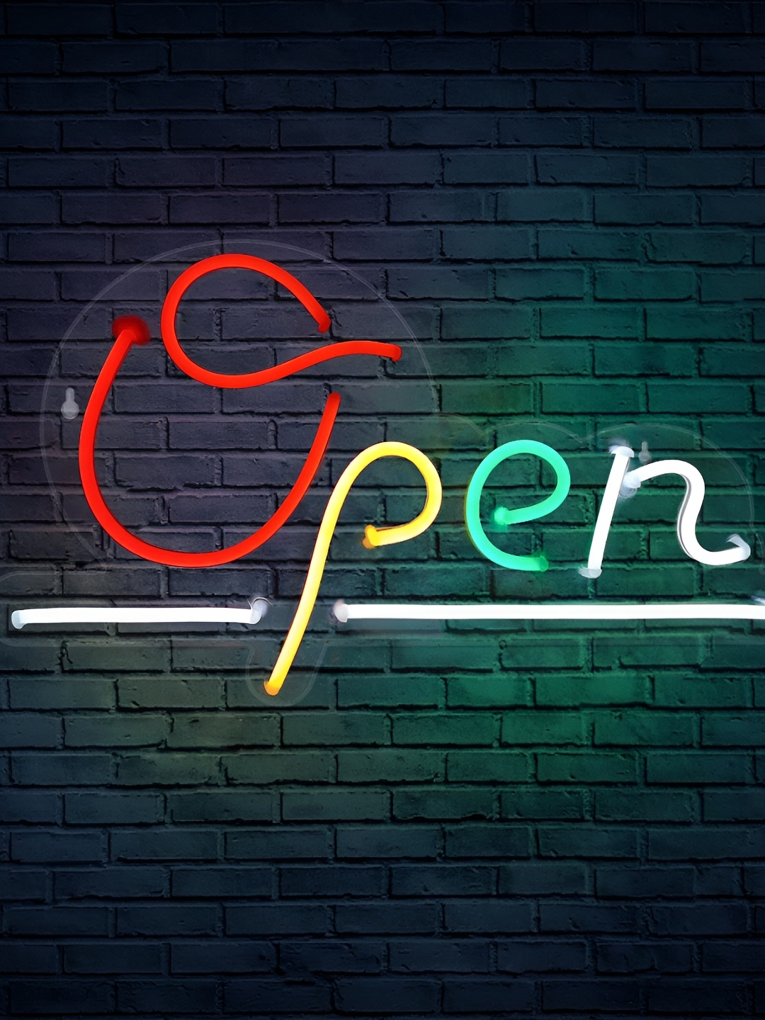

Neon signs india Blue Textured String Light