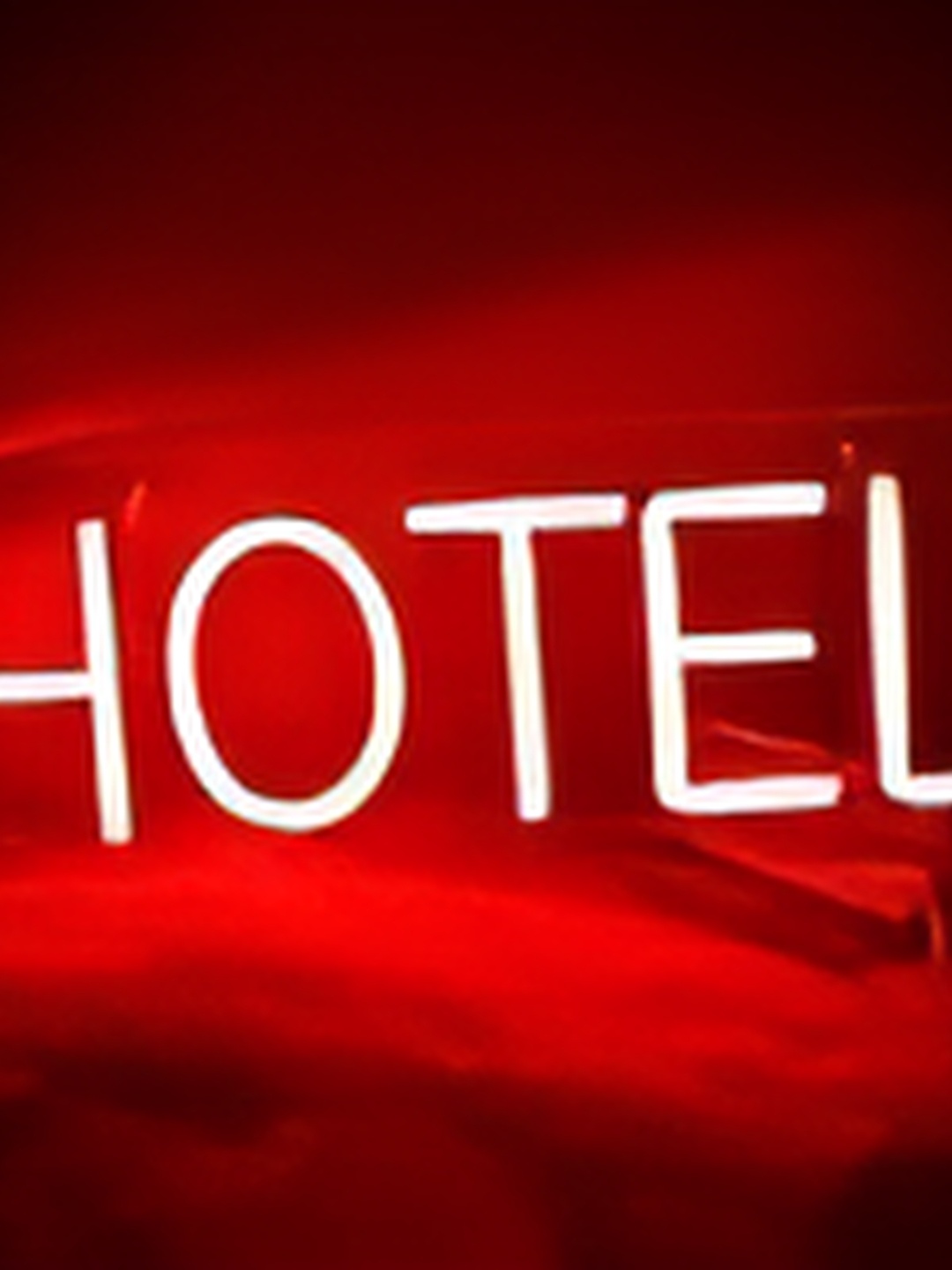 

Neon signs india Red Hotel Rice Shape LED String Light