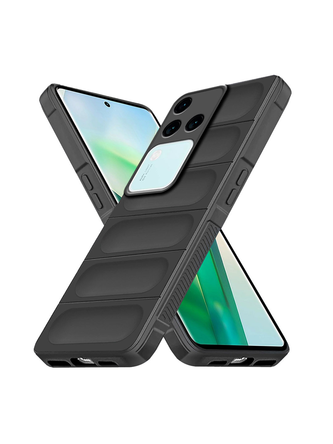 

Karwan Vivo V30 Pro Back Case Mobile Accessories, Black