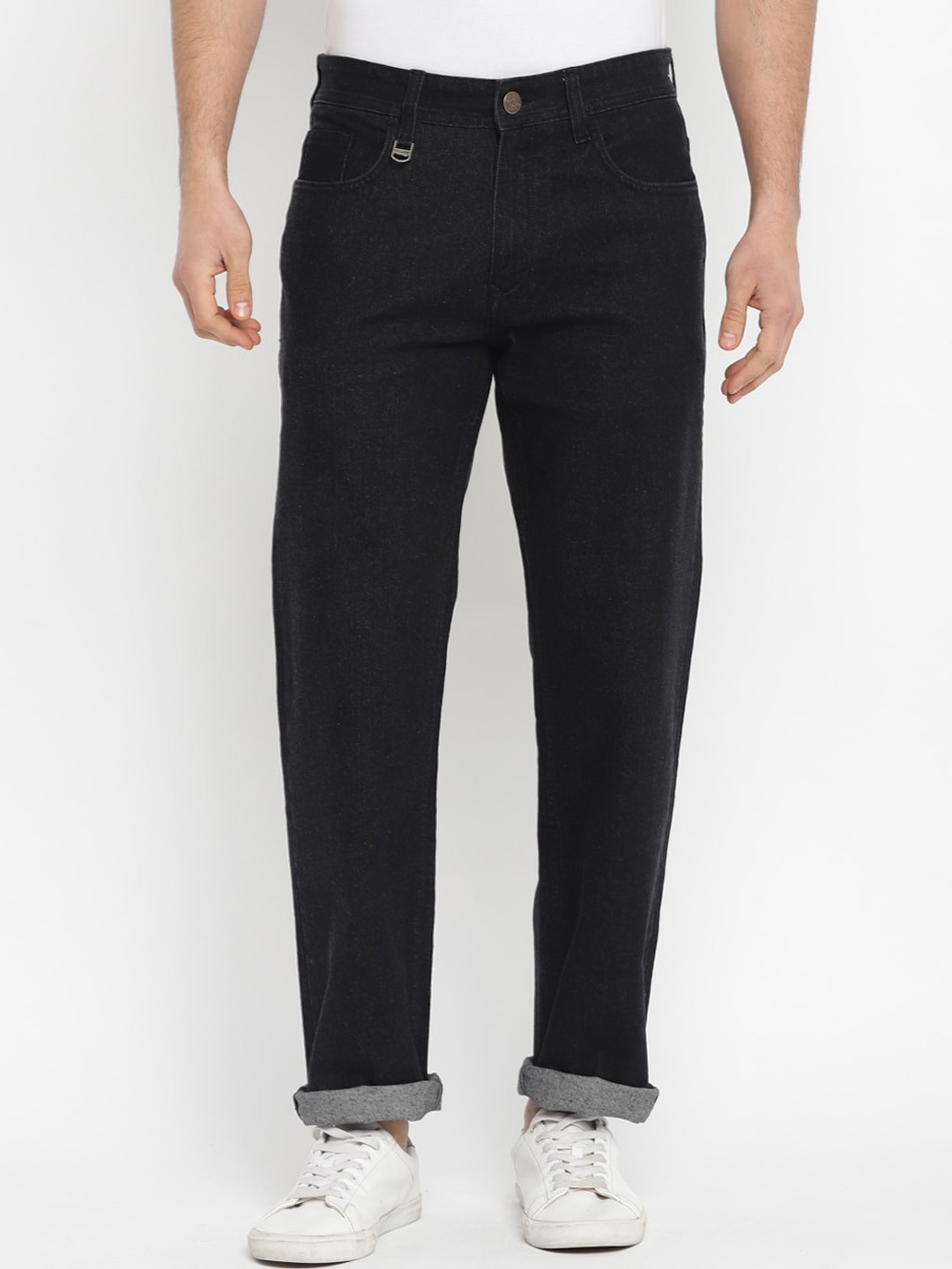 

Red Chief Men Straight Fit Jeans, Black
