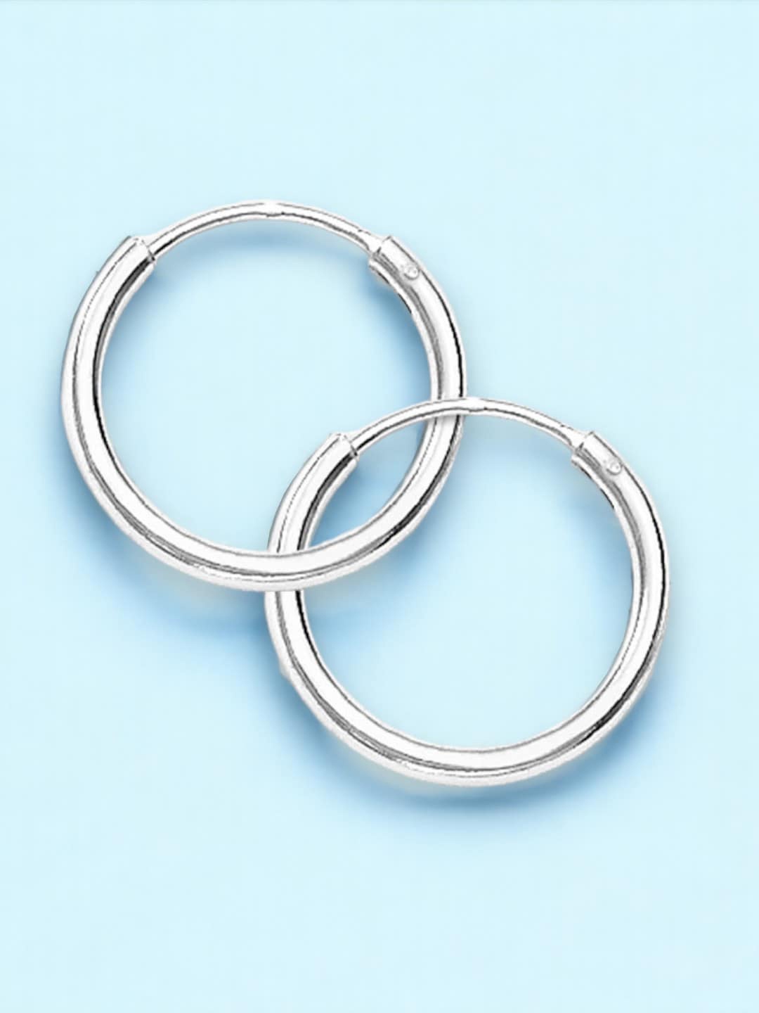 

Taraash 92.5 Sterling Silver Circular Hoop Earrings