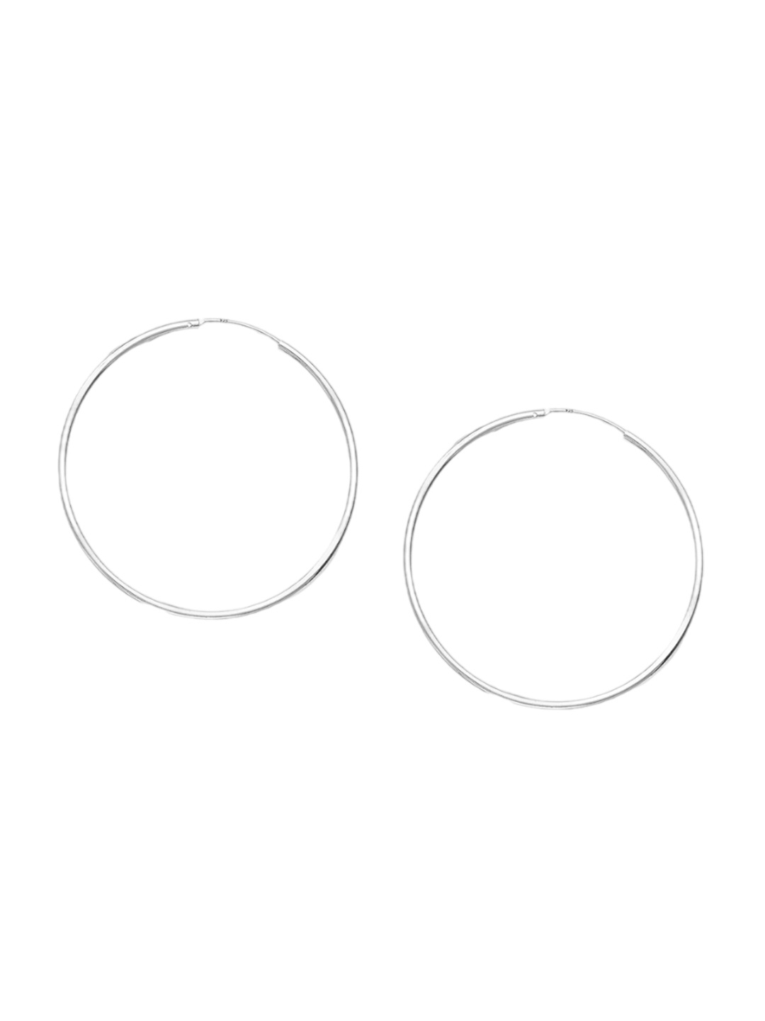 

Taraash 925 Sterling Silver Circular Hoop Earrings