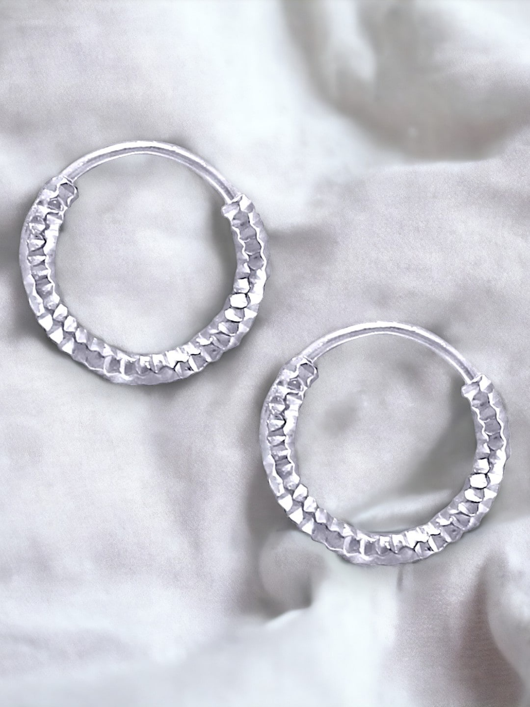 

Taraash Girls 925 Sterling Silver Circular Hoop Earrings