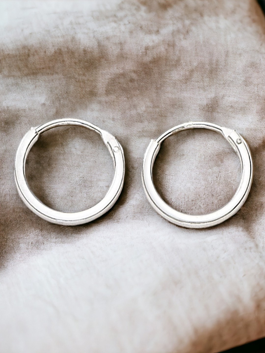 

Taraash 925 Sterling Silver Circular Hoop Earrings