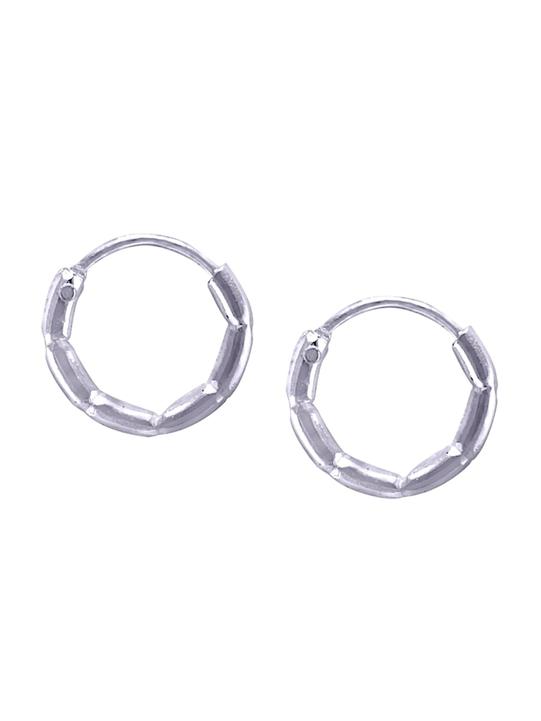 

Taraash 925 Sterling Silver Circular Hoop Earrings