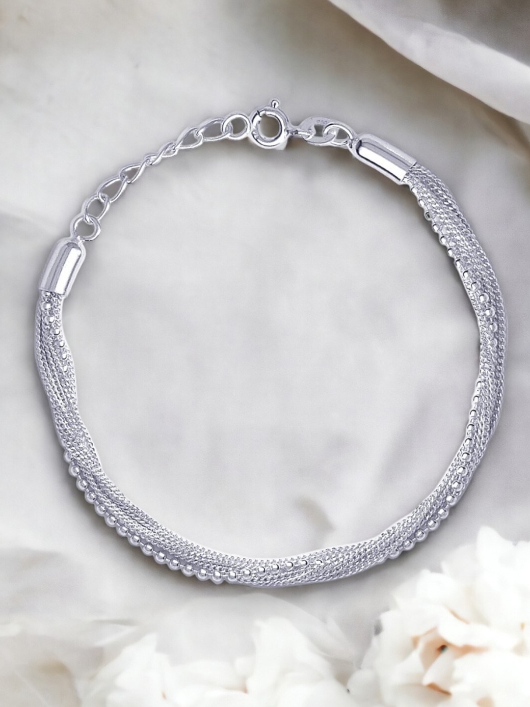 

Taraash 925 Sterling Silver Multistrand Bracelet