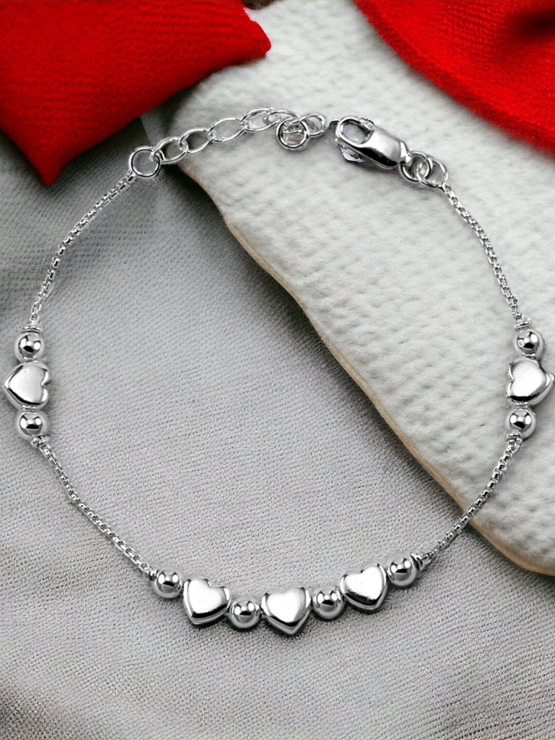 

Taraash 925 Sterling Silver Link Bracelet