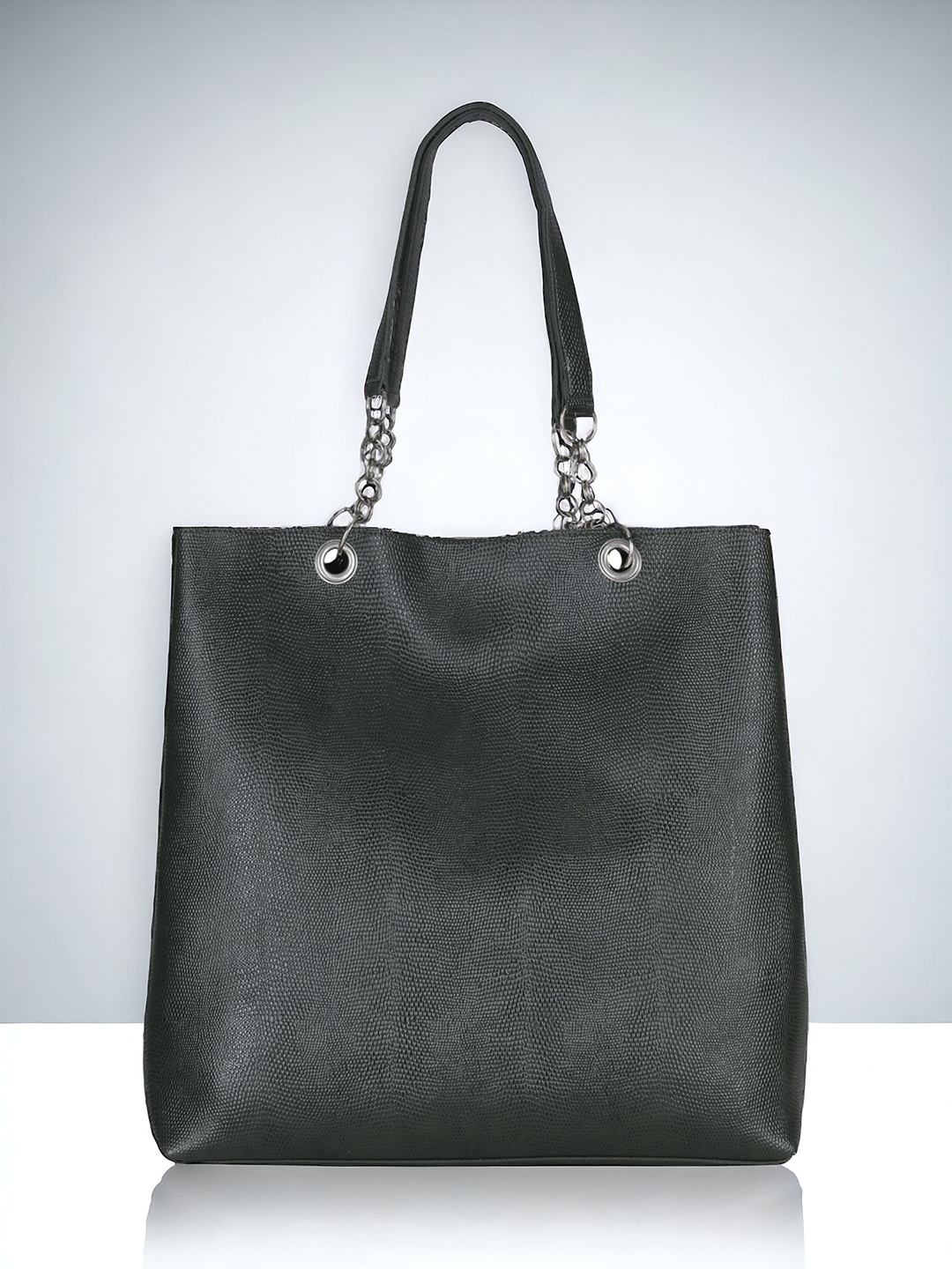 

Toteteca Textured Structured Shoulder Bag, Green