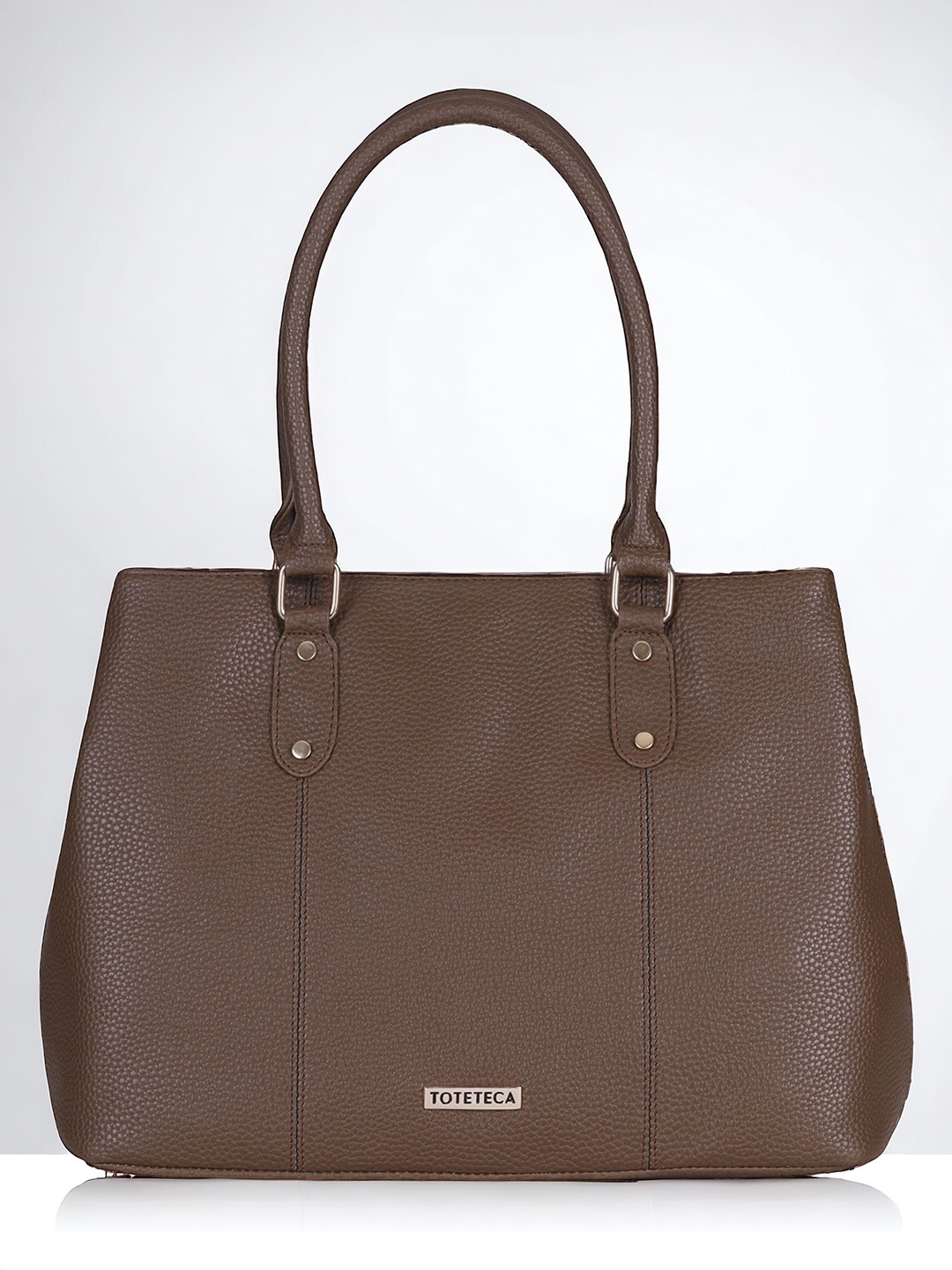 

Toteteca Structured Shoulder Bag, Beige