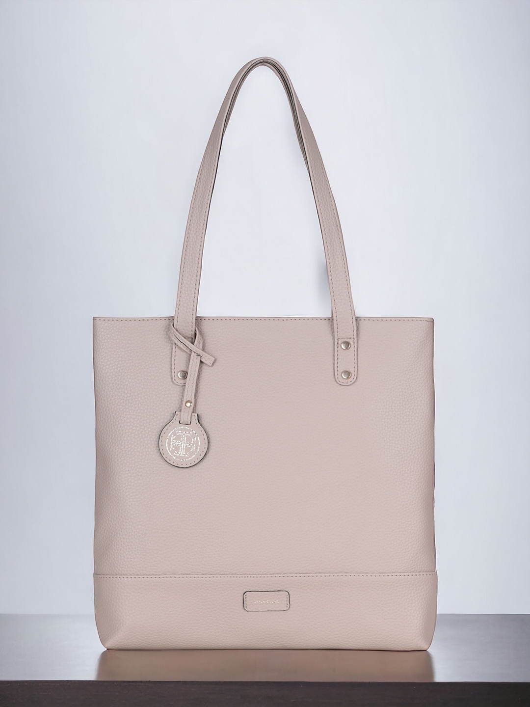 

Toteteca PU Oversized Shopper Tote Bag, White