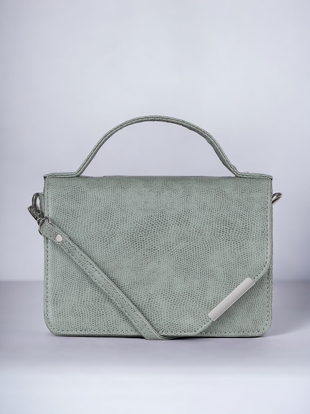 

Toteteca Structured Satchel Bag, Green