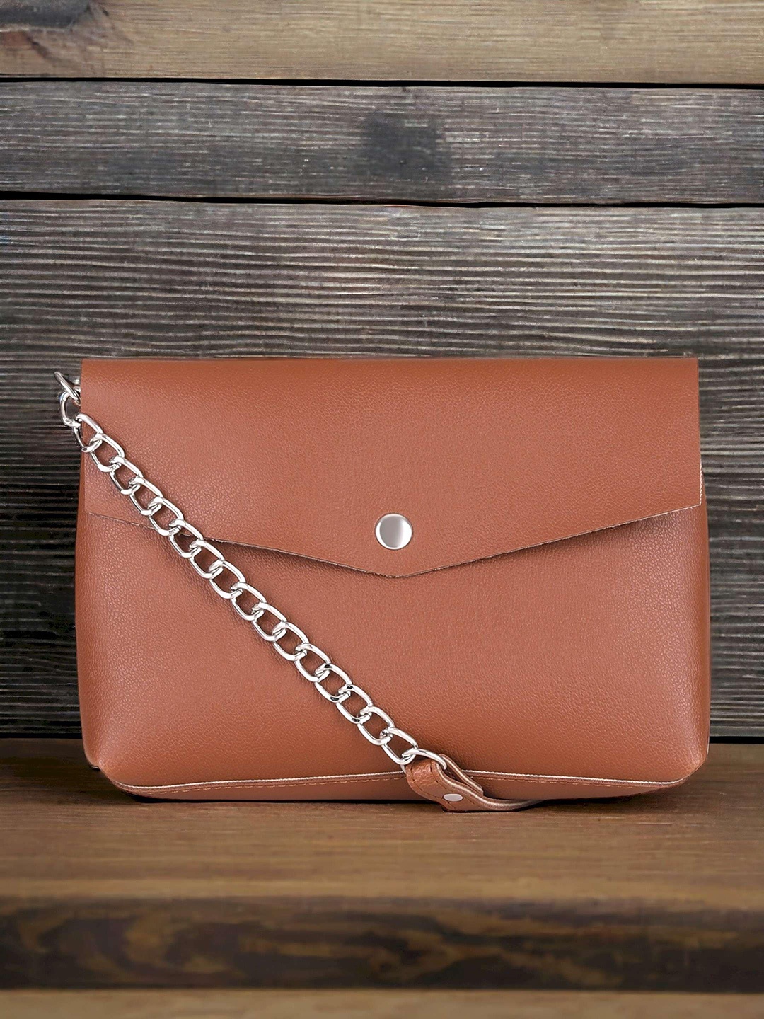 

Toteteca Structured Sling Bag, Tan