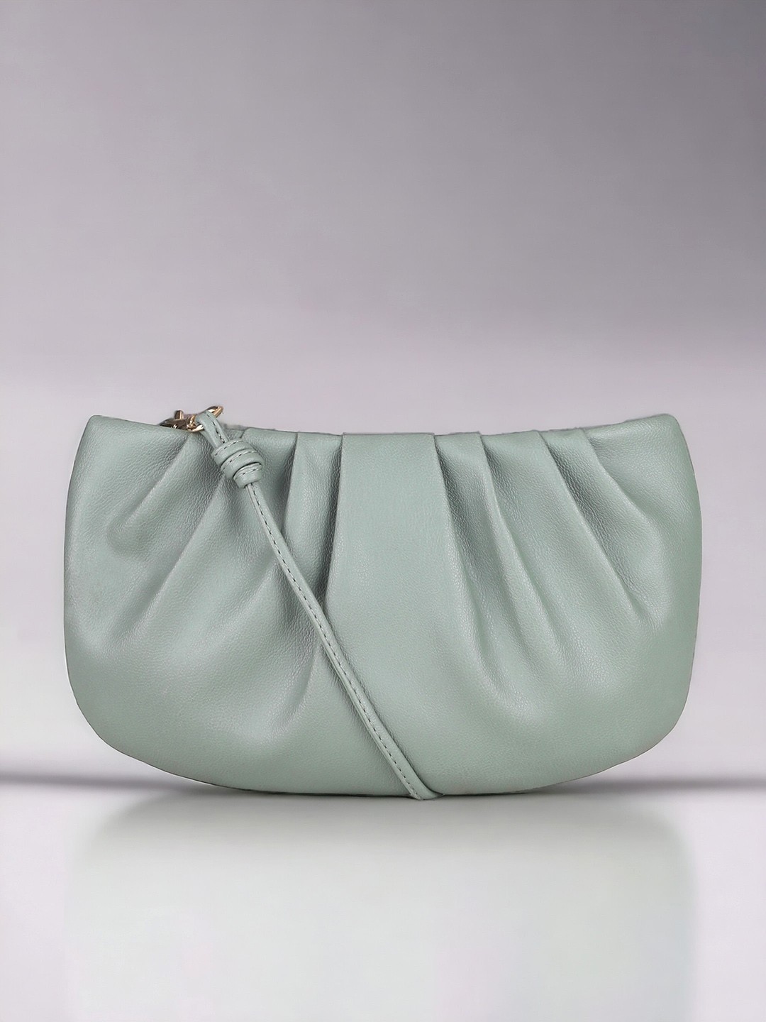 

Toteteca PU Structured Sling Bag, Green