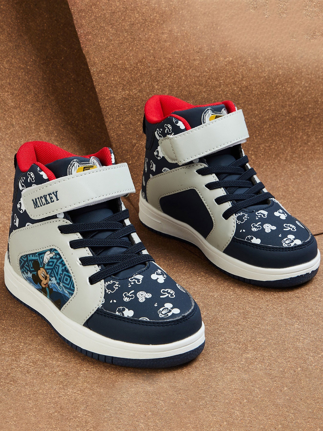 

Fame Forever by Lifestyle Boys Printed Round Toe Sneakers, Blue