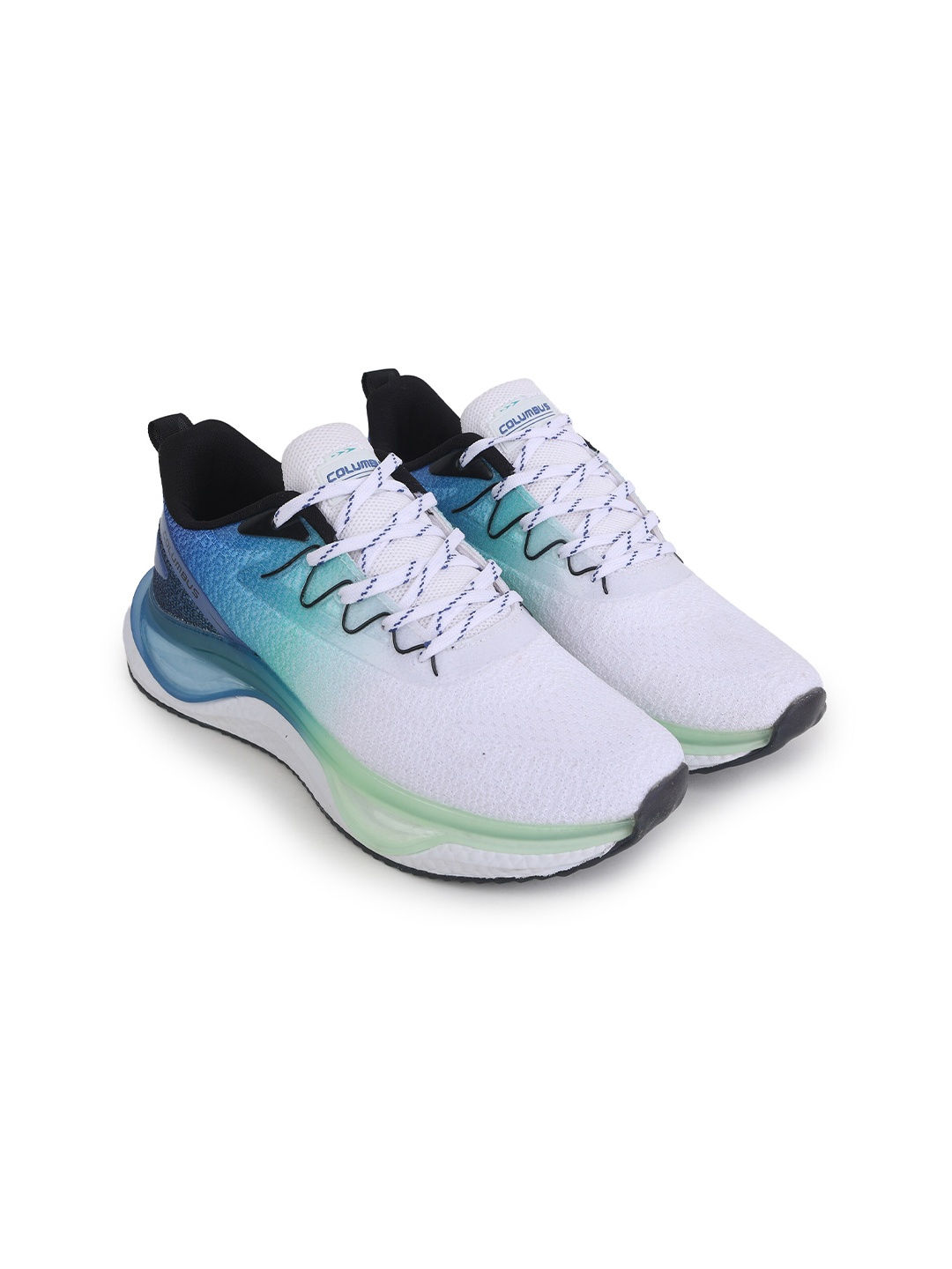 

Columbus Men Mesh Running Shoes, White