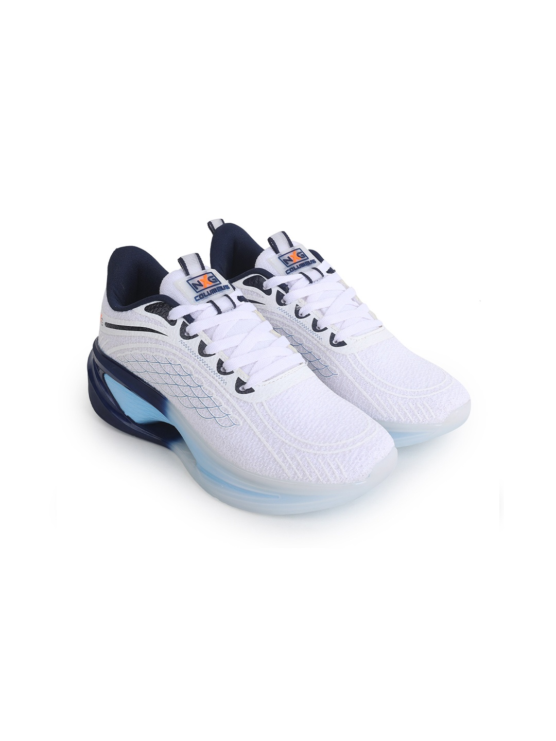 

Columbus Men CRASH Running Shoes, White